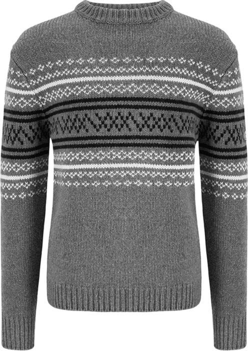 Setesdal Crew Neck - Mens - Charcoal 1