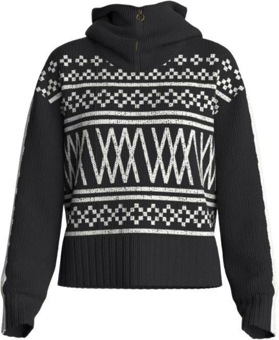 Setesdal Hoodie - Womens - Black 1