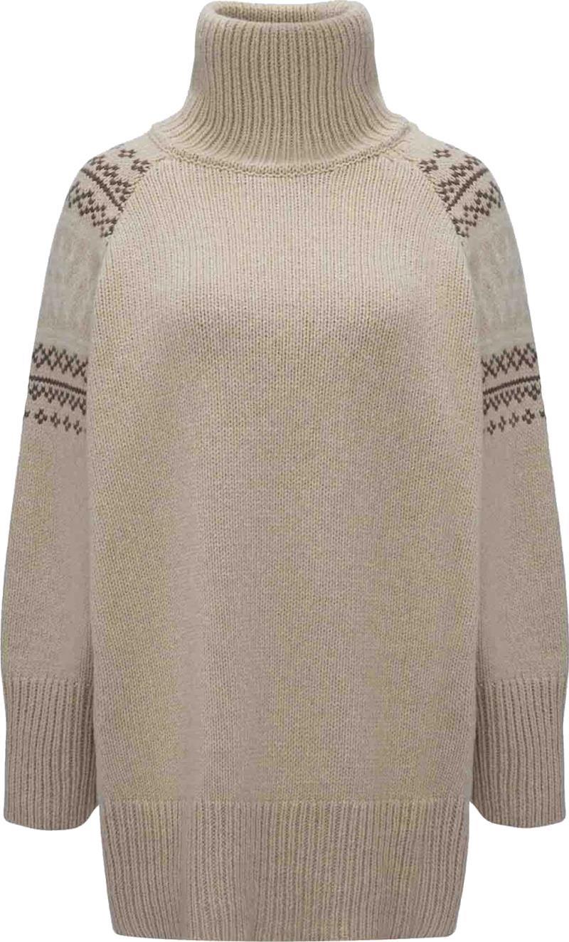 Setesdal Turtleneck Oversized Sweater - Womens - Sand 1