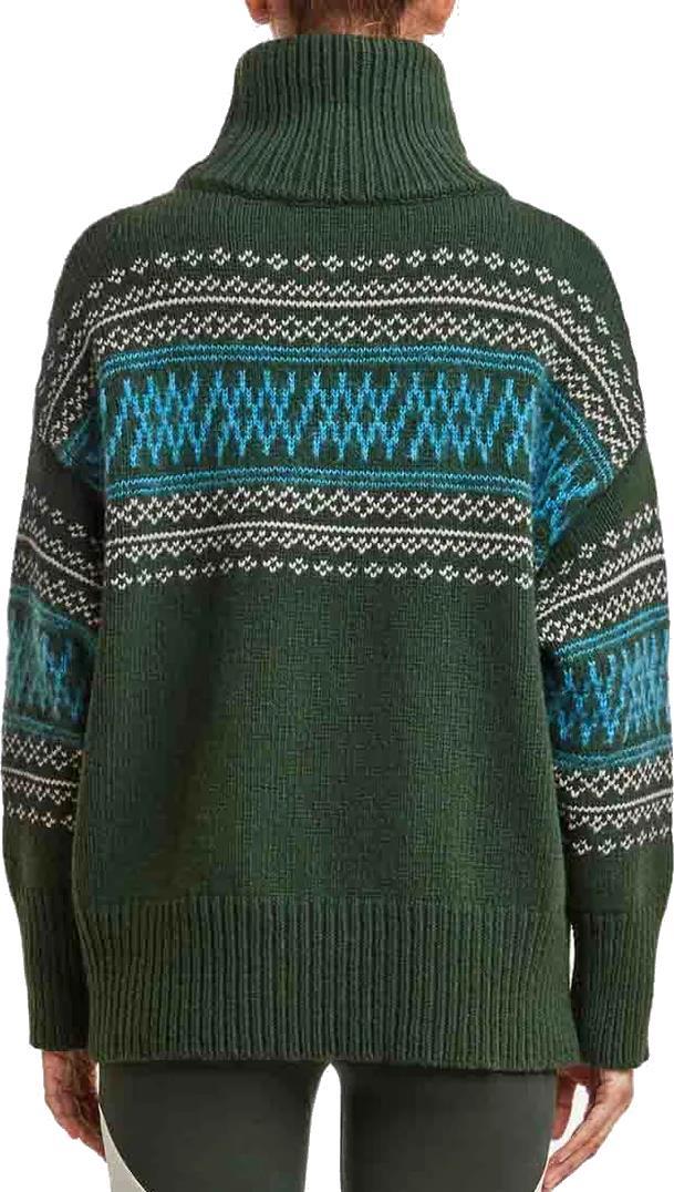 Setesdal Turtleneck Sweater - Womens - Olive 3