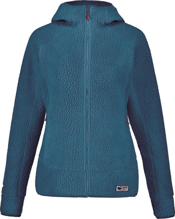 Shearling Jacket - Womens - Orion Blue 1