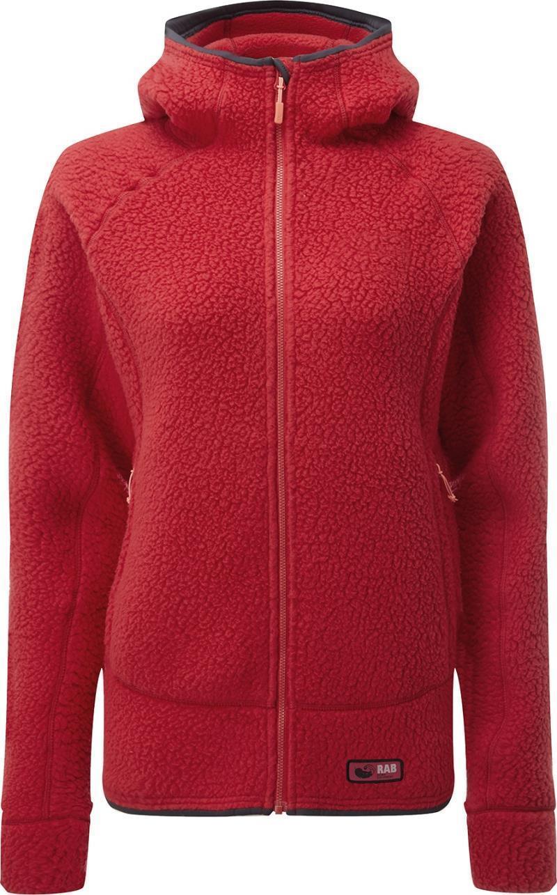Shearling Jacket - Womens - Ruby 1