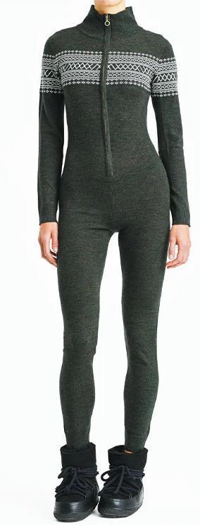Signature Jumpsuit - Womens - Dark Green 2