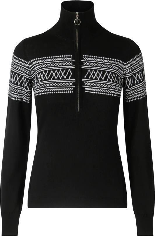 Signature Zip Up - Womens - Black 1