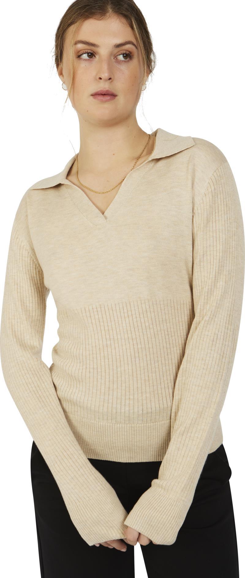 Sion Top - Womens - Sesame Heather 1