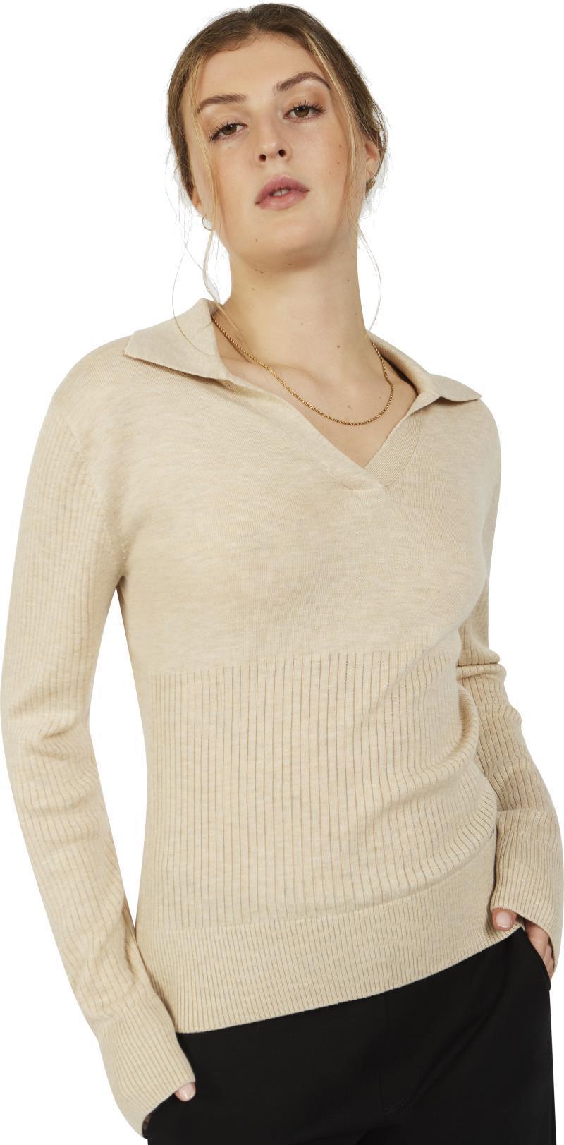 Sion Top - Womens - Sesame Heather 2
