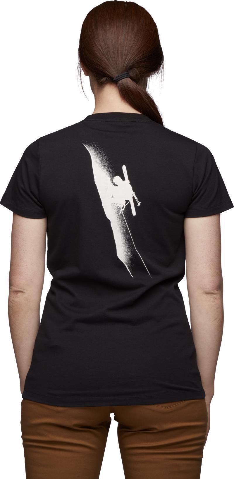 Ski Mountaineering SS Tee - Womens - Black 2