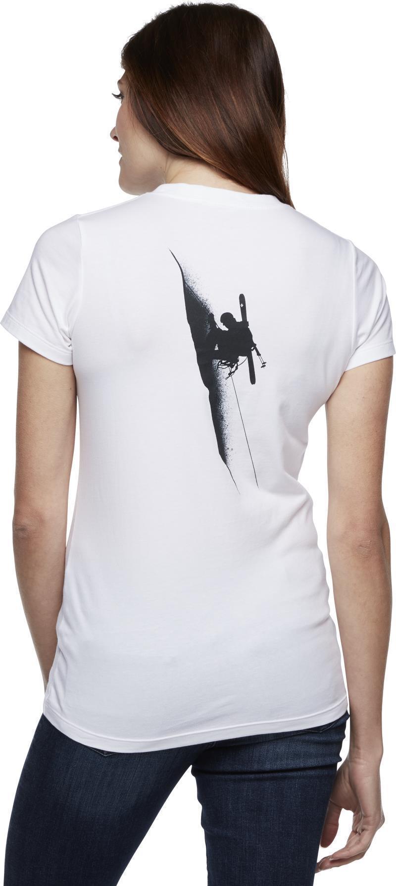 Ski Mountaineering SS Tee - Womens - White 2