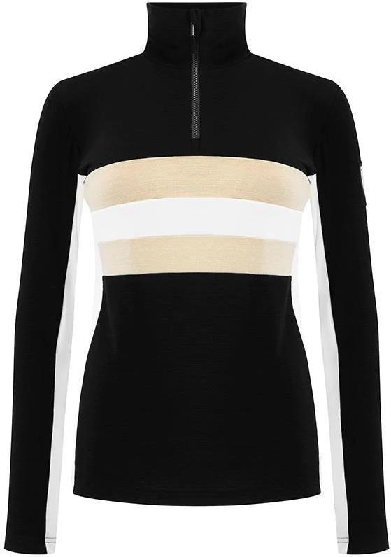 Ski Zip Up - Womens - Black 1