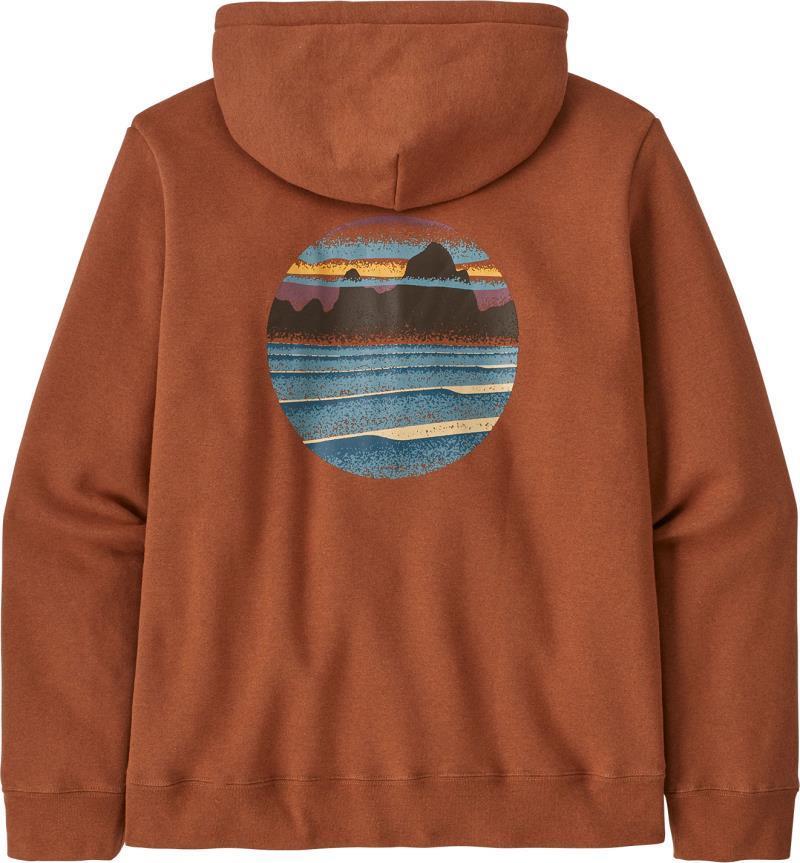 Skyline Stencil Uprisal Full Zip Hoody - Unisex - Fertile Brown 2