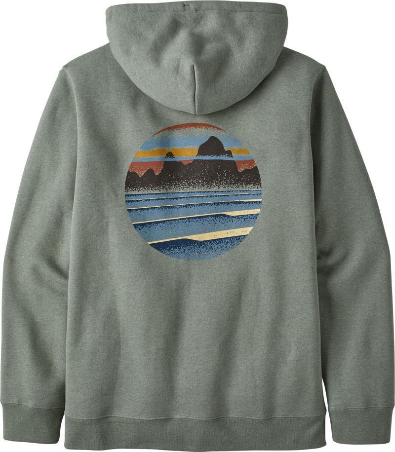 Skyline Stencil Uprisal Full Zip Hoody - Unisex - Sleet Green 2