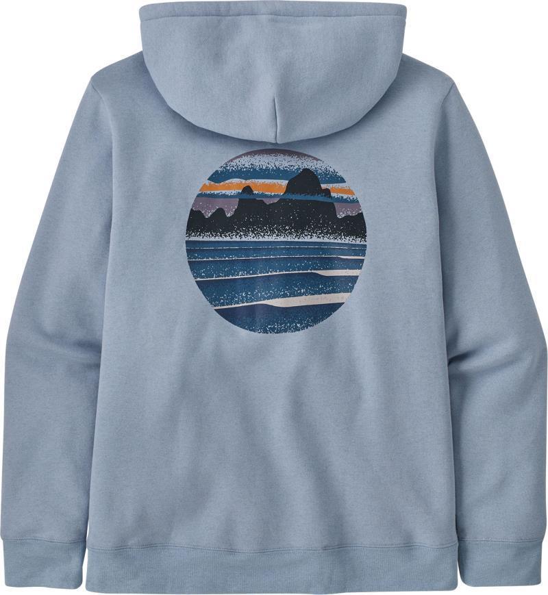 Skyline Stencil Uprisal Full Zip Hoody - Unisex - Steam Blue 2