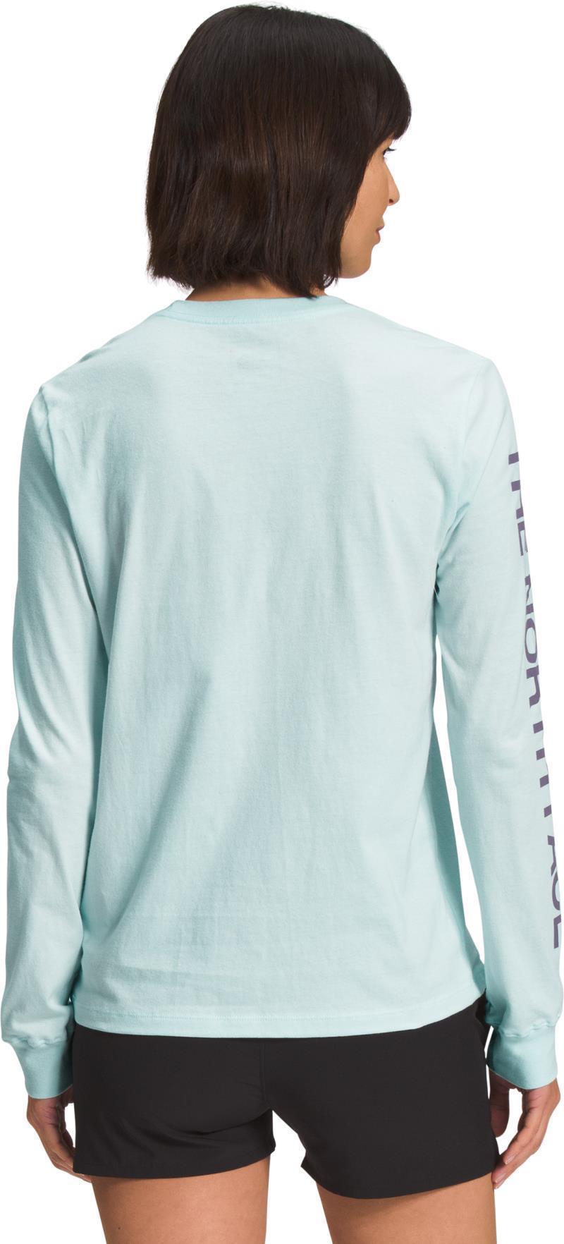 Sleeve Hit Graphic LS Tee - Womens - Skylight Blue / Lunar Slate 2