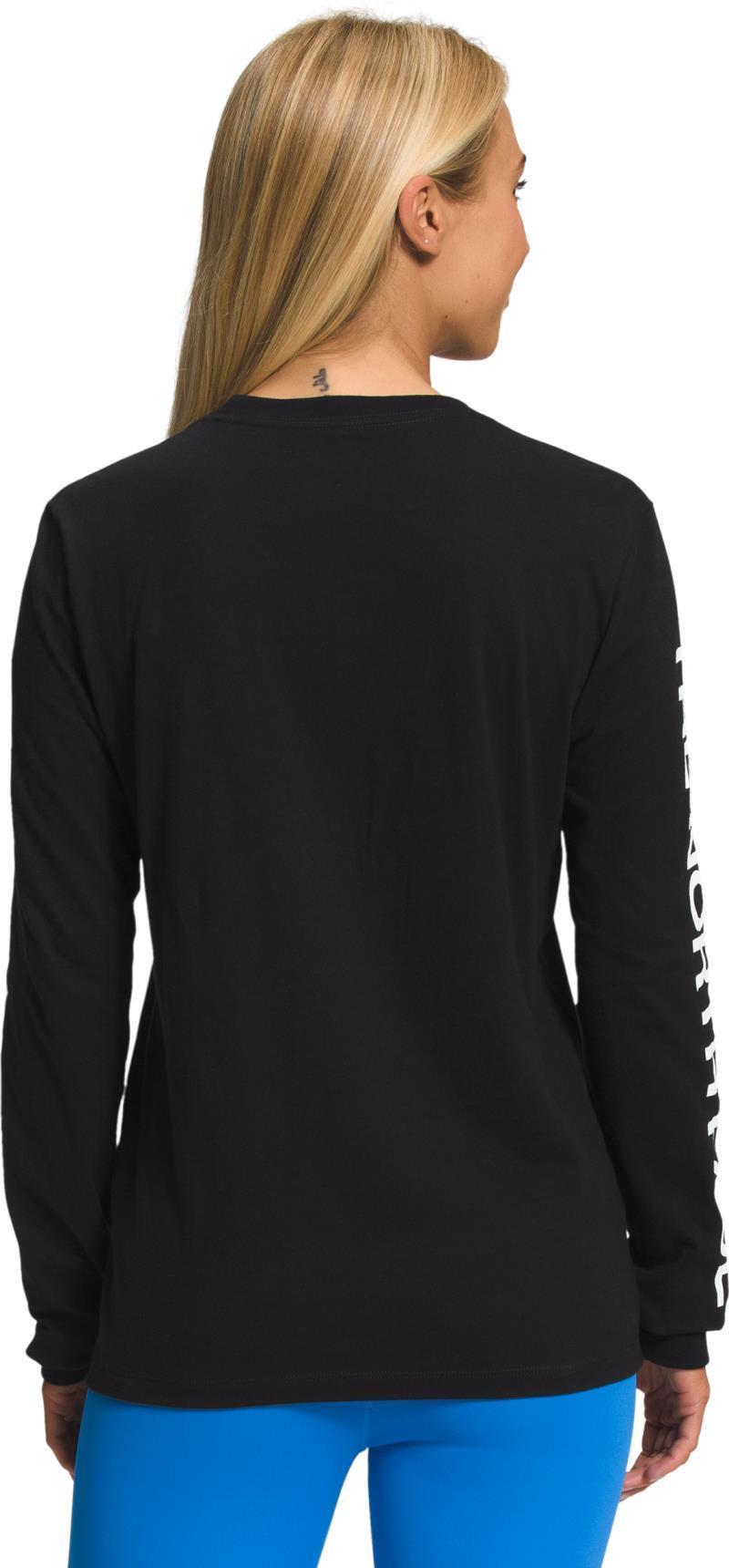 Sleeve Hit Graphic LS Tee - Womens - TNF Black / TNF White 2