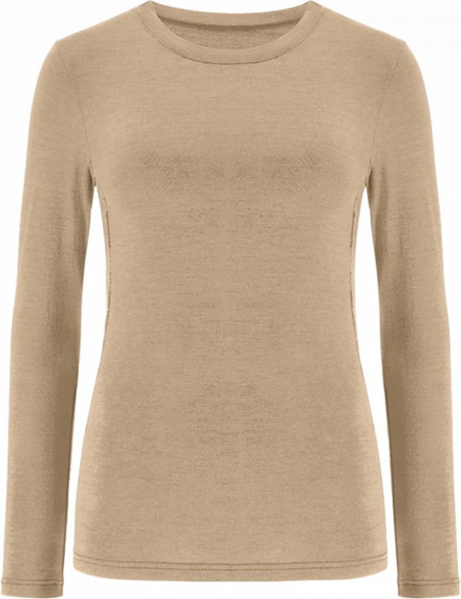 Sno Crew Neck - Womens - Nude 1