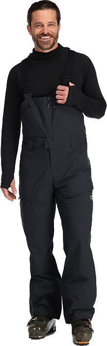 Snowcrew Bibs, Short - Mens - Black 2
