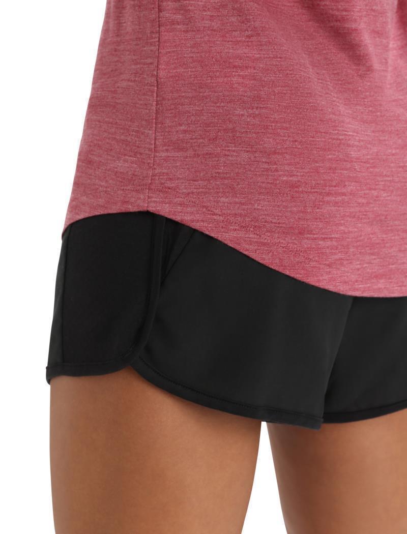 Sphere II SS Scoop Tee - Womens - Cherry Heather 5