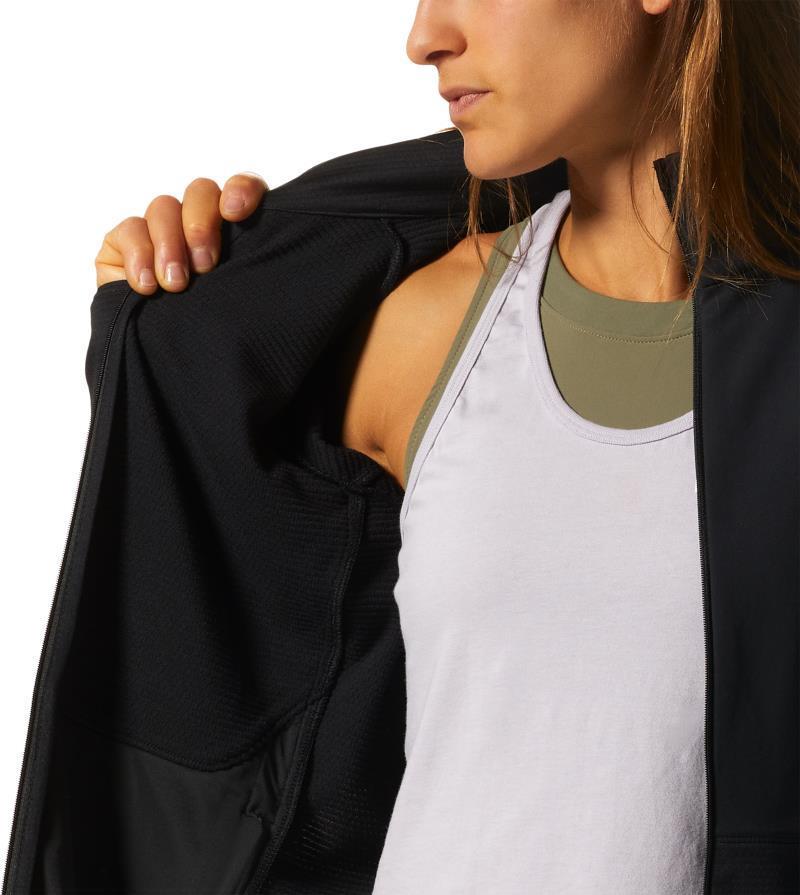 Stratus Range Full Zip Jacket - Womens - Black 5