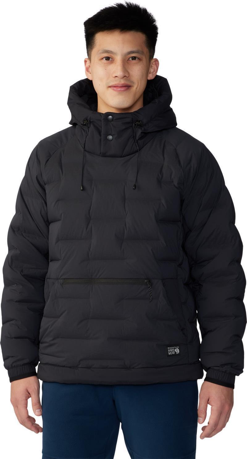StretchDown Popover Hoody - Mens - Black 1