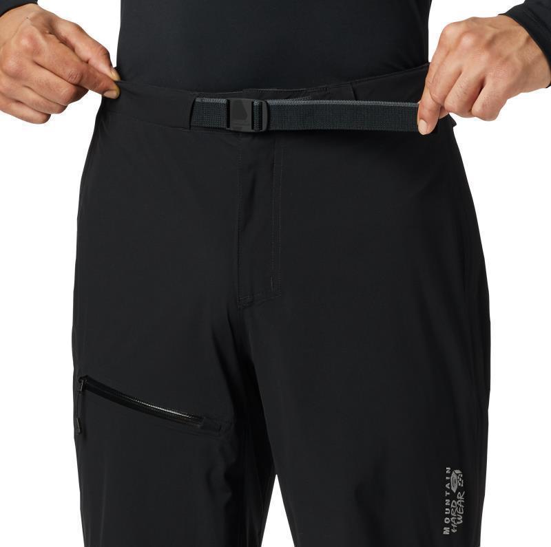 Stretch Ozonic Pants, Long - Mens - Black 6