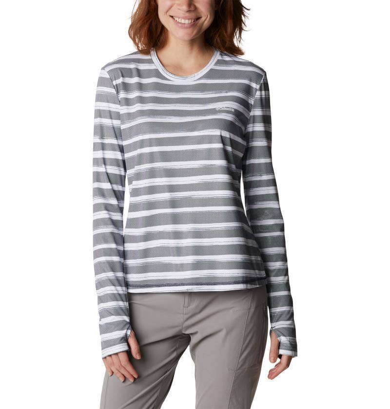 Sun Deflector Summerdry LS Shirt - Womens - Nocturnal Brush Stripe 1
