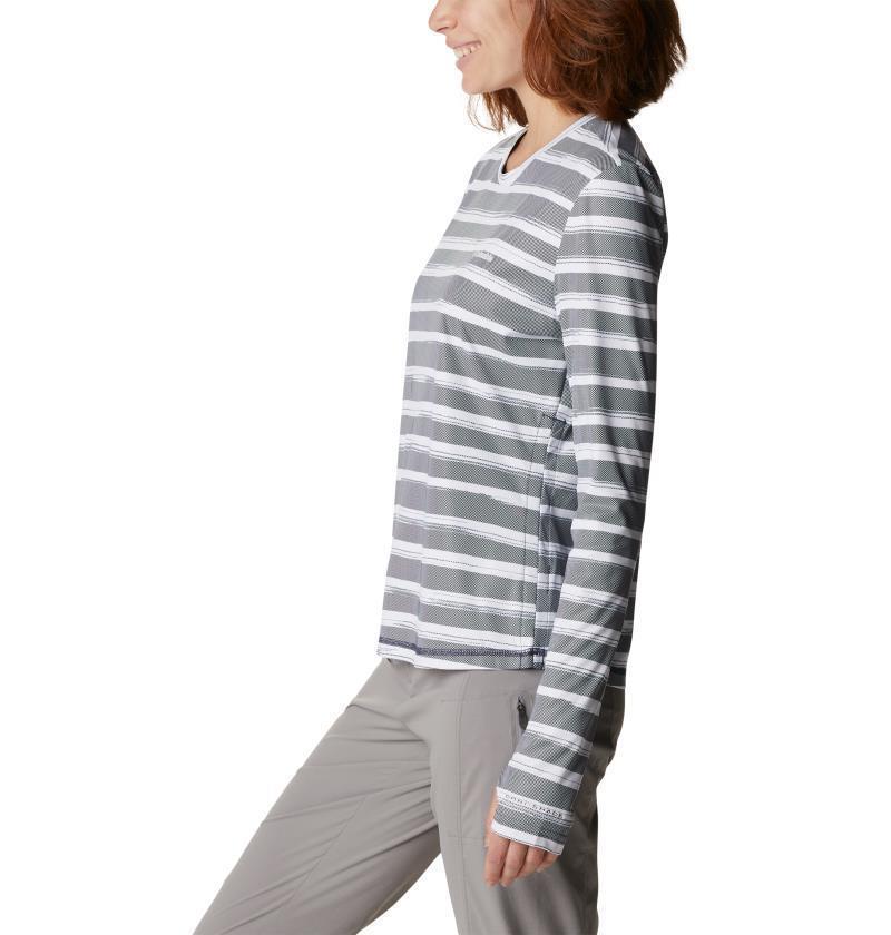 Sun Deflector Summerdry LS Shirt - Womens - Nocturnal Brush Stripe 4