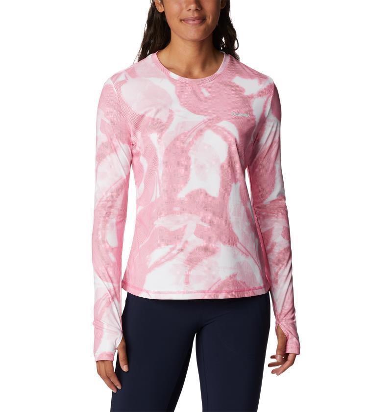 Sun Deflector Summerdry LS Shirt - Womens - Wild Geranium / Bloomdye 1