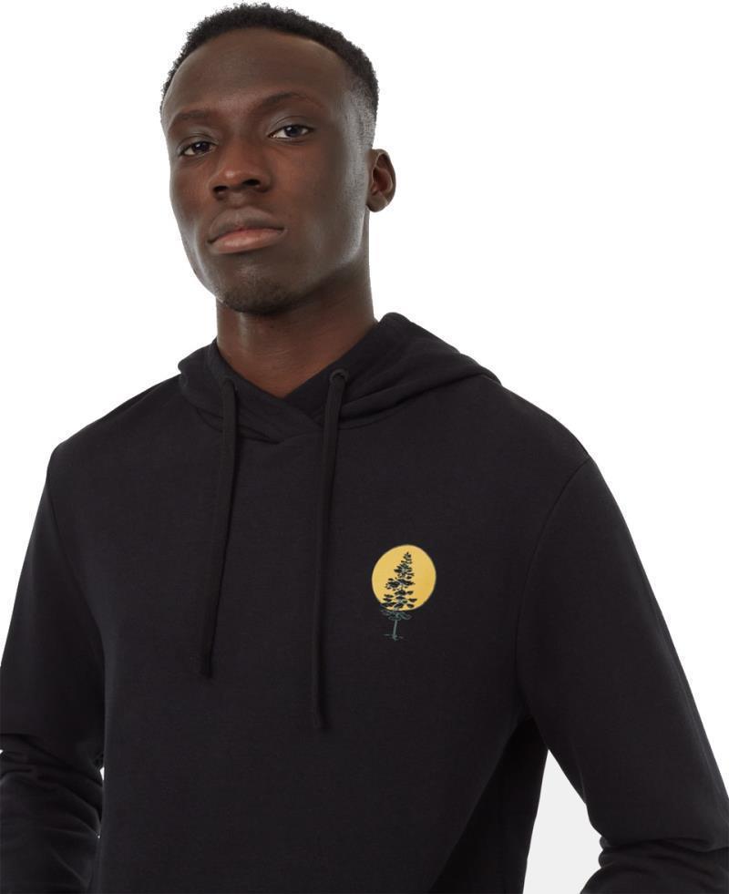 Sun Tree Chest Hoodie - Mens - Meteorite Black / Jungle Green 4