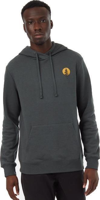 Sun Tree Chest Hoodie - Mens - Urban Green / Meteorite Black 1