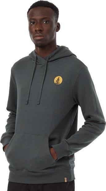 Sun Tree Chest Hoodie - Mens - Urban Green / Meteorite Black 2