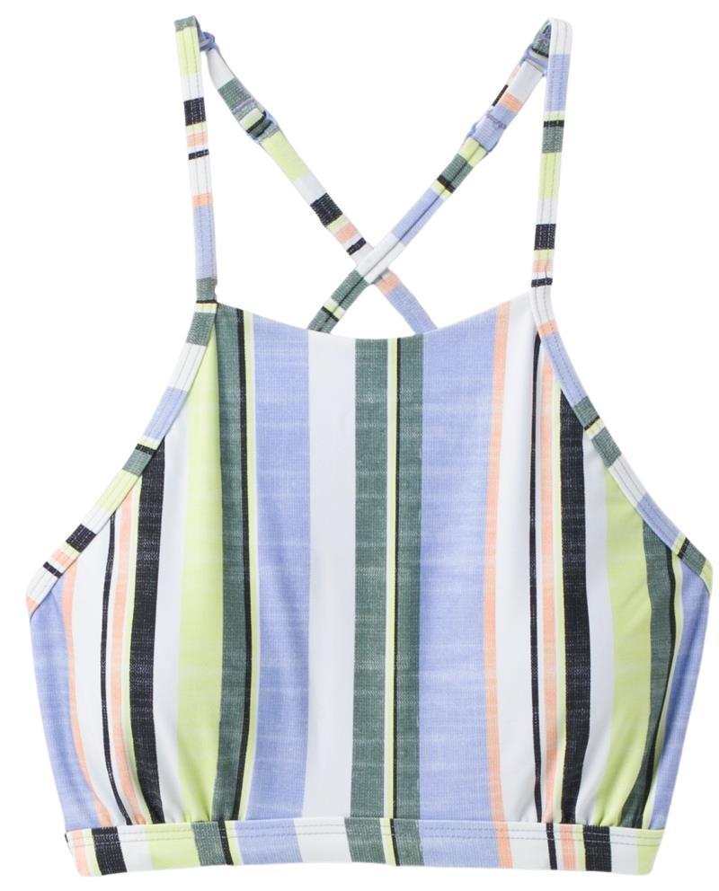 Taranto Top - Womens - Morning Glory Stripe 1