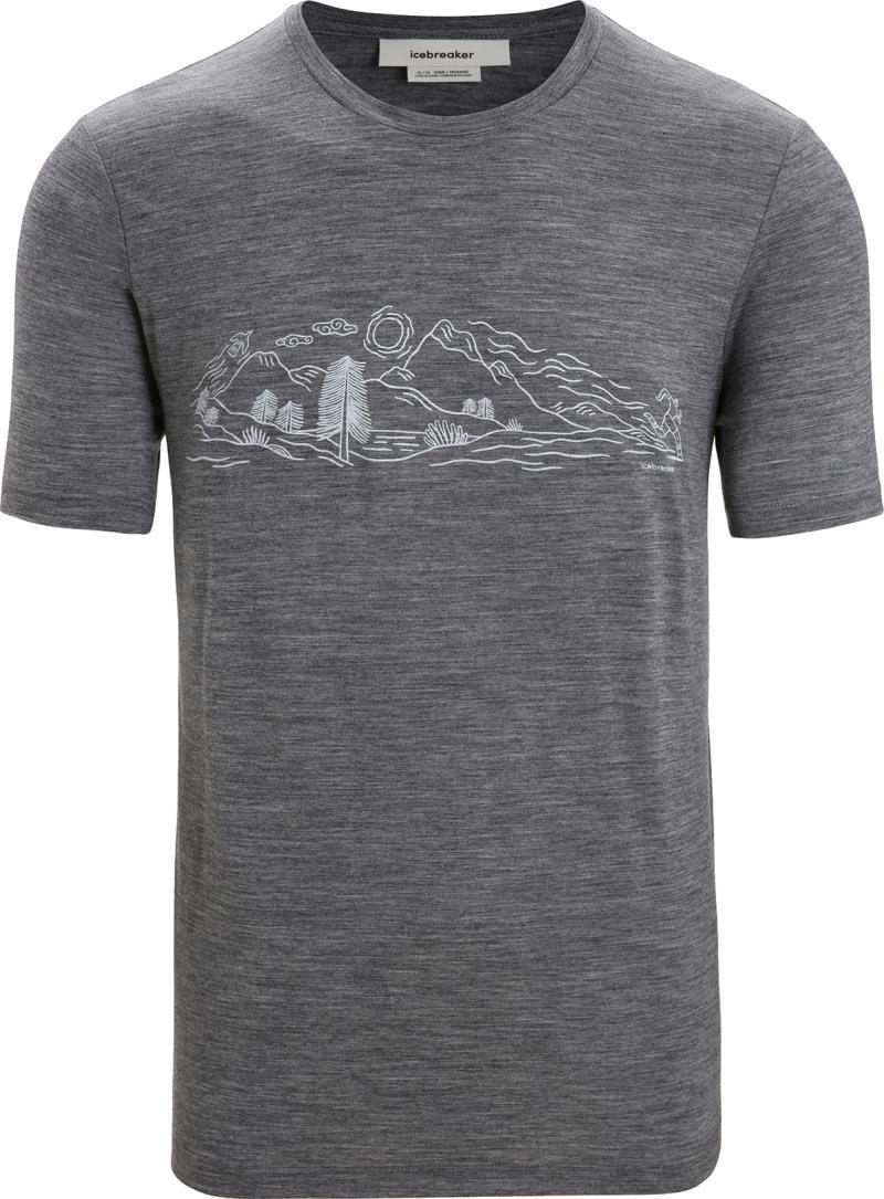 Tech Lite II SS Tee - Nature Sprint - Mens - Gritstone Heather 1