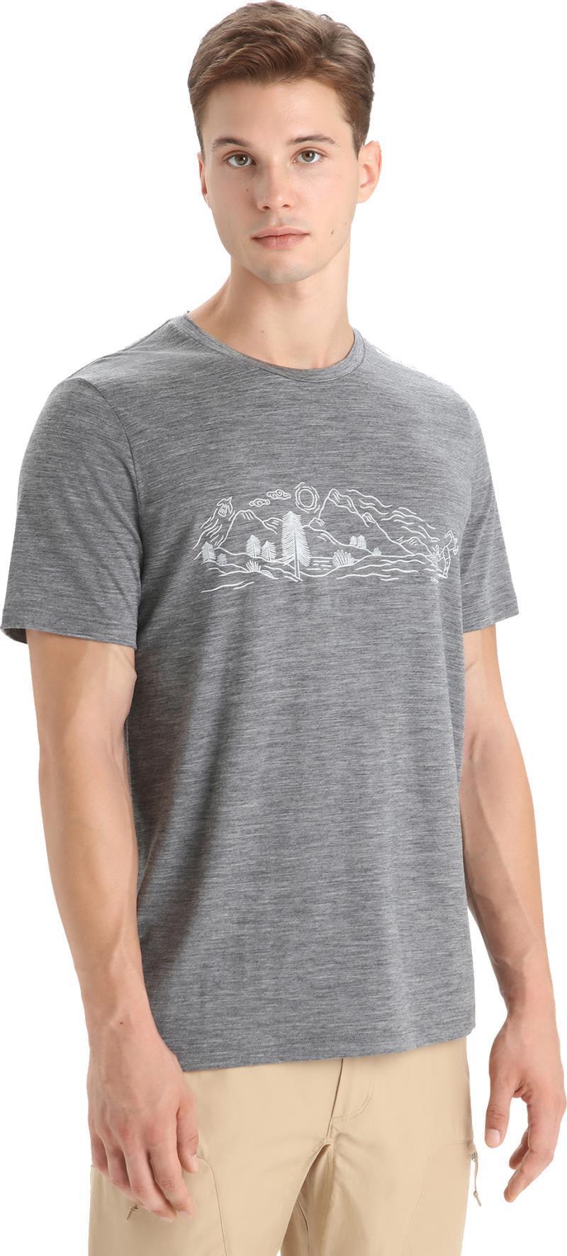 Tech Lite II SS Tee - Nature Sprint - Mens - Gritstone Heather 3
