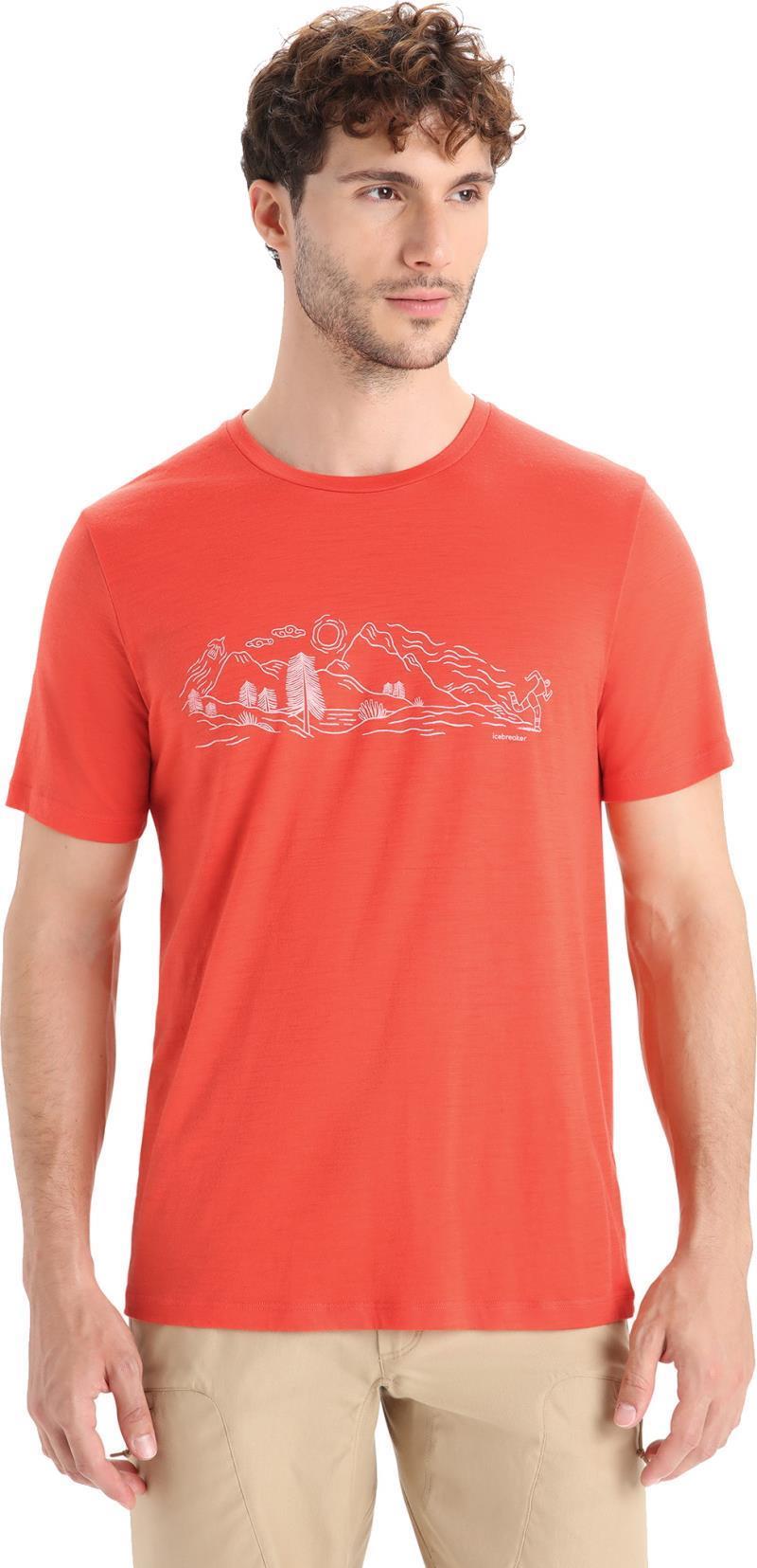 Tech Lite II SS Tee - Nature Sprint - Mens - Vibrant Earth 3