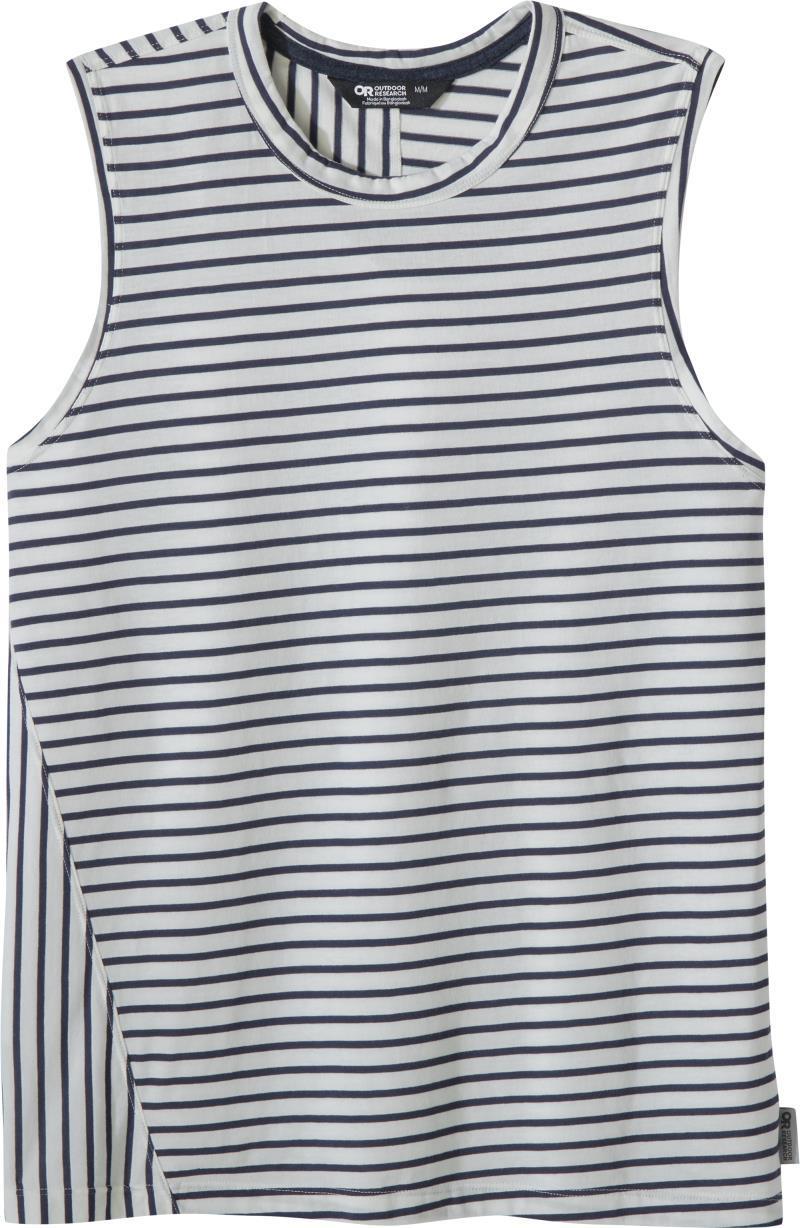Terra Tank - Womens - Naval Blue Stripe 1