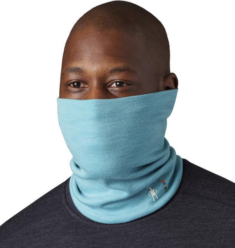 Thermal Merino (250) Neck Gaiter - Wave Blue Heather 3