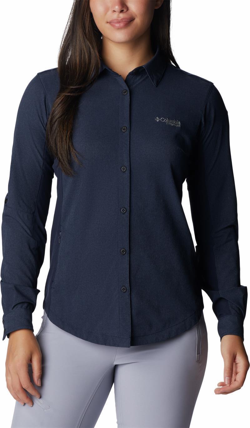 Titan Pass Irico LS Shirt - Womens - Dark Nocturnal 1