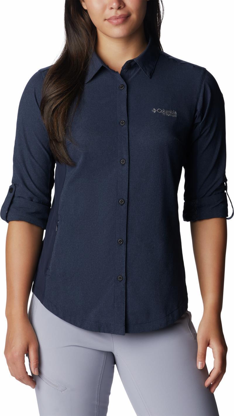 Titan Pass Irico LS Shirt - Womens - Dark Nocturnal 3
