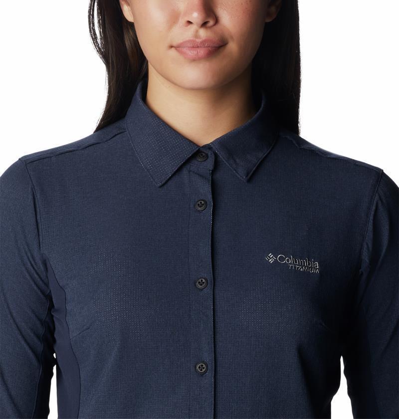 Titan Pass Irico LS Shirt - Womens - Dark Nocturnal 9