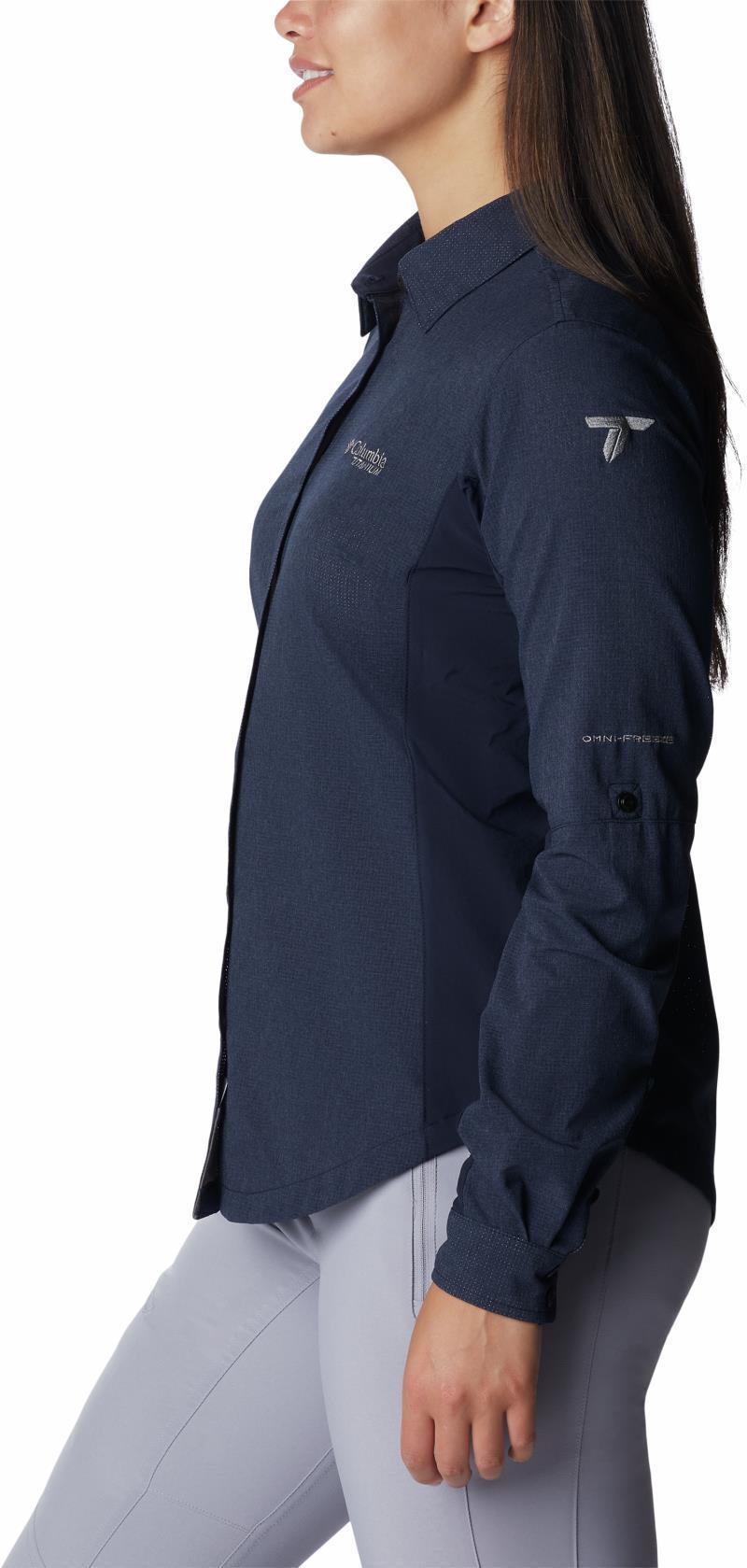 Titan Pass Irico LS Shirt - Womens - Dark Nocturnal 10