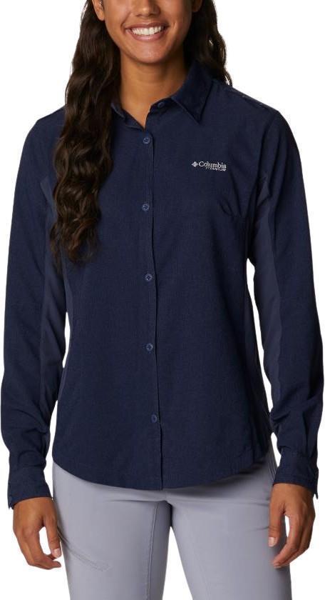 Titan Pass Irico LS Shirt - Womens - Nocturnal Heather 1