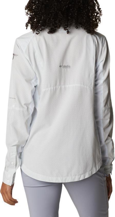 Titan Pass Irico LS Shirt - Womens - White Heather 2