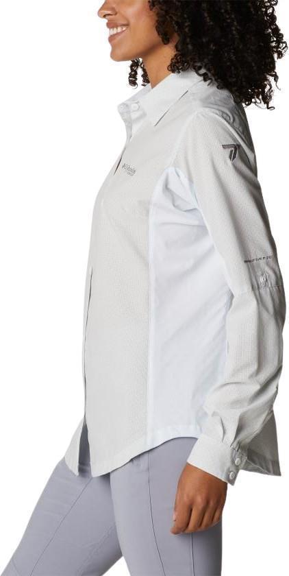 Titan Pass Irico LS Shirt - Womens - White Heather 4