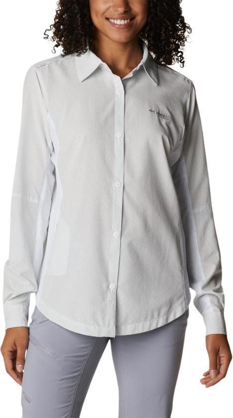 Titan Pass Irico LS Shirt - Womens - White Heather 1