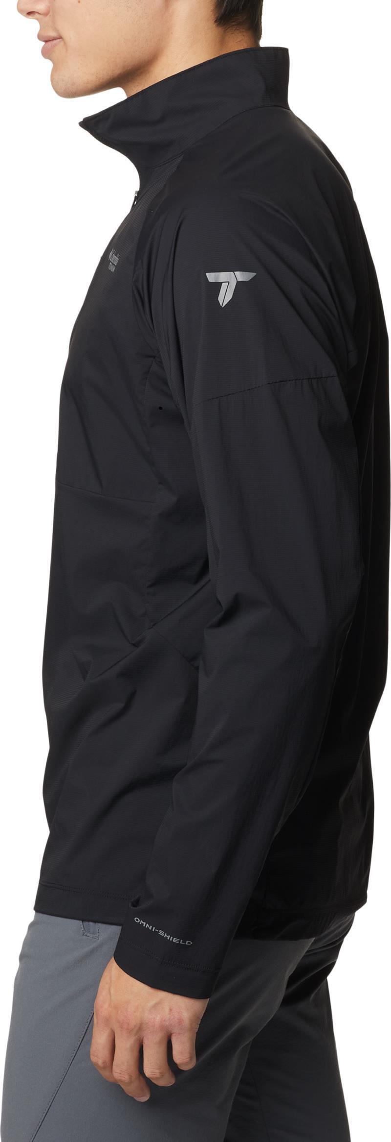 Titan Pass Lightweight Half Zip - Mens - Black 2
