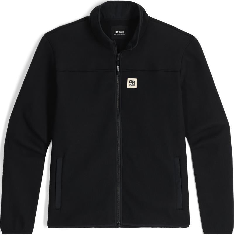 Tokeland Fleece Jacket - Mens - Black 1