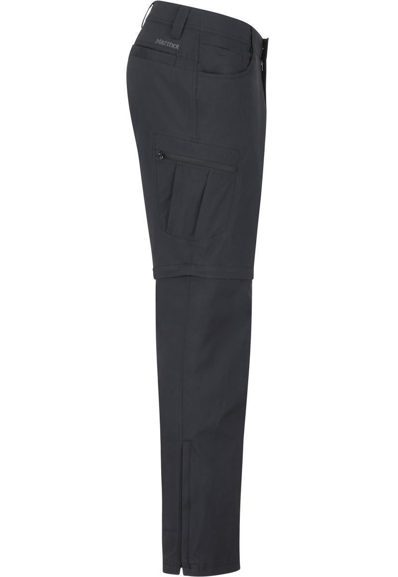 Transcend Convertible Pants, Short - Mens - Black 2