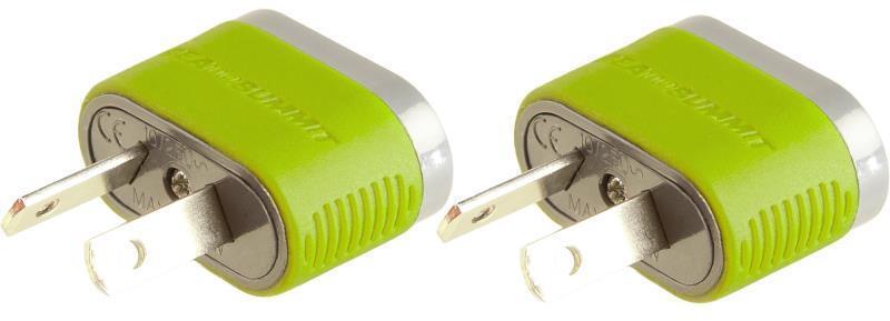 Travelling Light Travel Adaptor - Australia / NZ / China - 2 Pack - Not Applicable 1