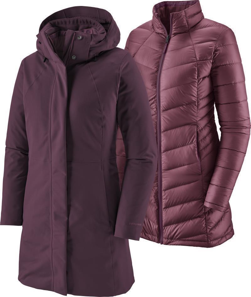 Tres 3-in-1 Parka - Womens - Deep Plum 1