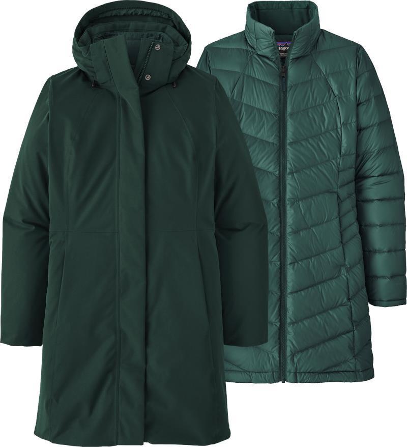 Tres 3-in-1 Parka - Womens - Northern Green 1